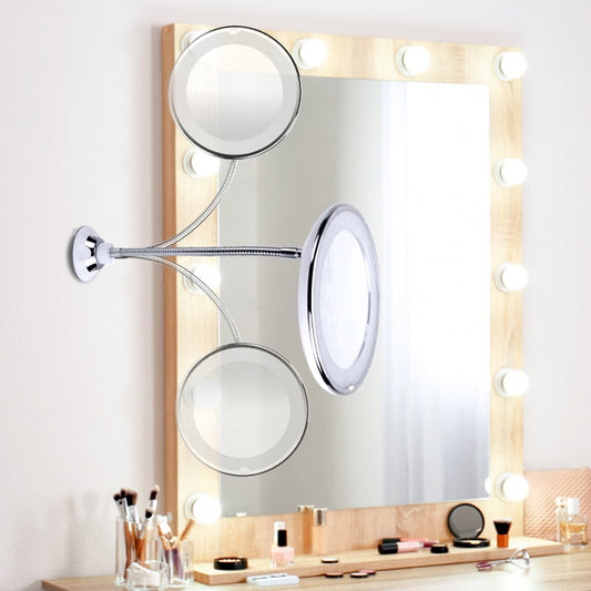 LED Flexible Makeup Mirror